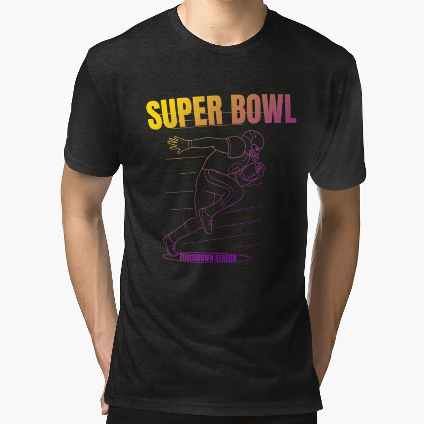 Super Bowl Touchdown Season Intersex T-Shirt - Novelty Apparel for Adults - T-Shirt, Sweatshirt, Hoodie