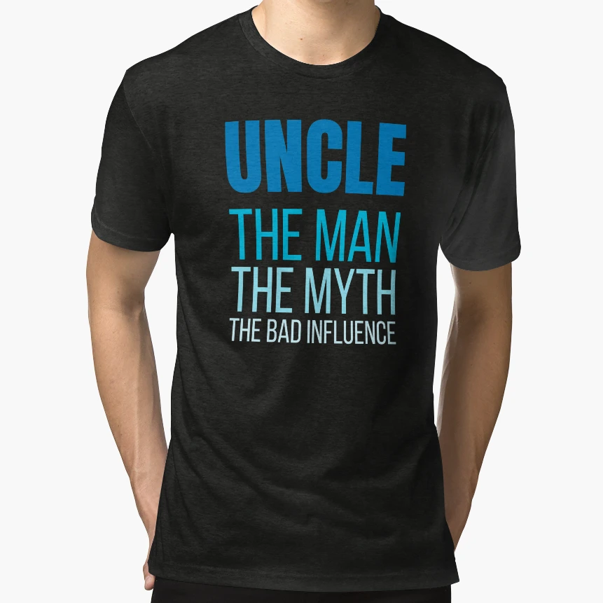 Uncle Myth Bad Influence T-Shirt - Novelty Apparel Unisex - T-Shirt, Sweatshirt, Hoodie