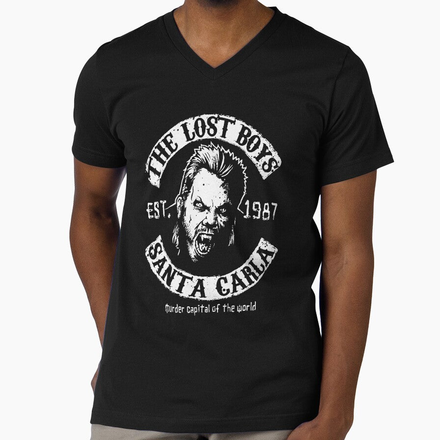 The Lost Boys Motorcycle Club by Sam C - Adult & Kids T-Shirts, Sweatshirts & Hoodies apparel design preview 1