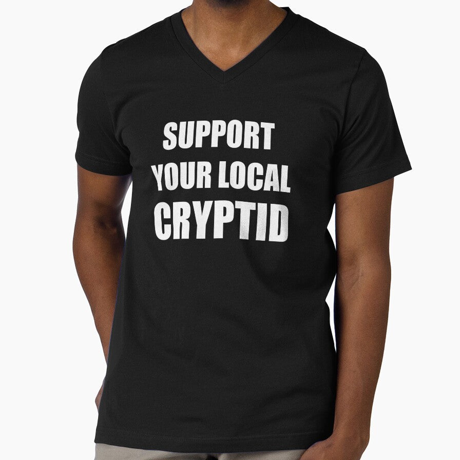 Support Your Local Cryptid! by deadkoi - Adult & Kids T-Shirts, Sweatshirts & Hoodies apparel design preview 1
