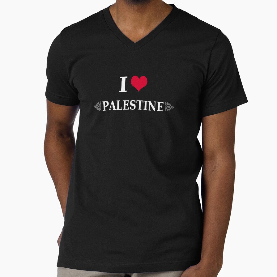 I love Palestine by Mo5tar - Adult & Kids T-Shirts, Sweatshirts & Hoodies apparel design preview 1