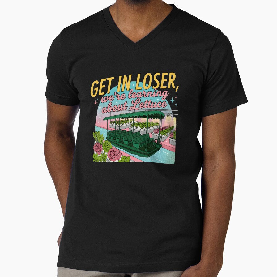 Get In Loser We're Learning About Lettuce by - Adult & Kids T-Shirts, Sweatshirts & Hoodies apparel design preview 1