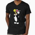 Sylvester cartoon cat animal logo by MILEBR - Adult & Kids T-Shirts, Sweatshirts & Hoodies apparel design preview 1
