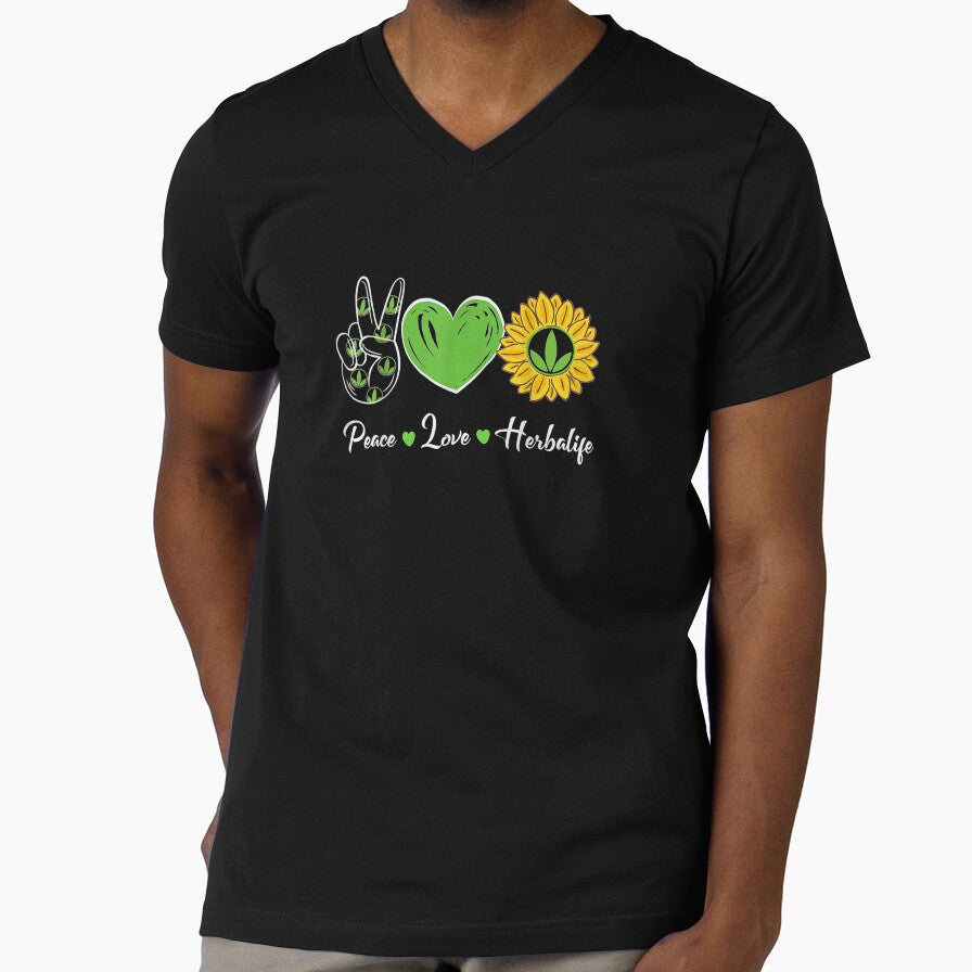 Peace Love Sunshine Herbalife by joandinkelSH - Adult & Kids T-Shirts, Sweatshirts & Hoodies apparel design preview 1