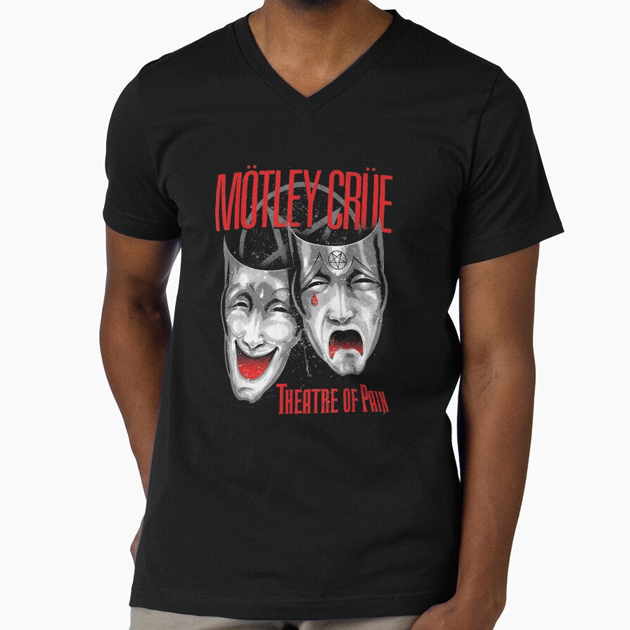 Theatre Of Pain Cry Mötley Crüe by CaosticDomes - Adult & Kids T-Shirts, Sweatshirts & Hoodies apparel design preview 1