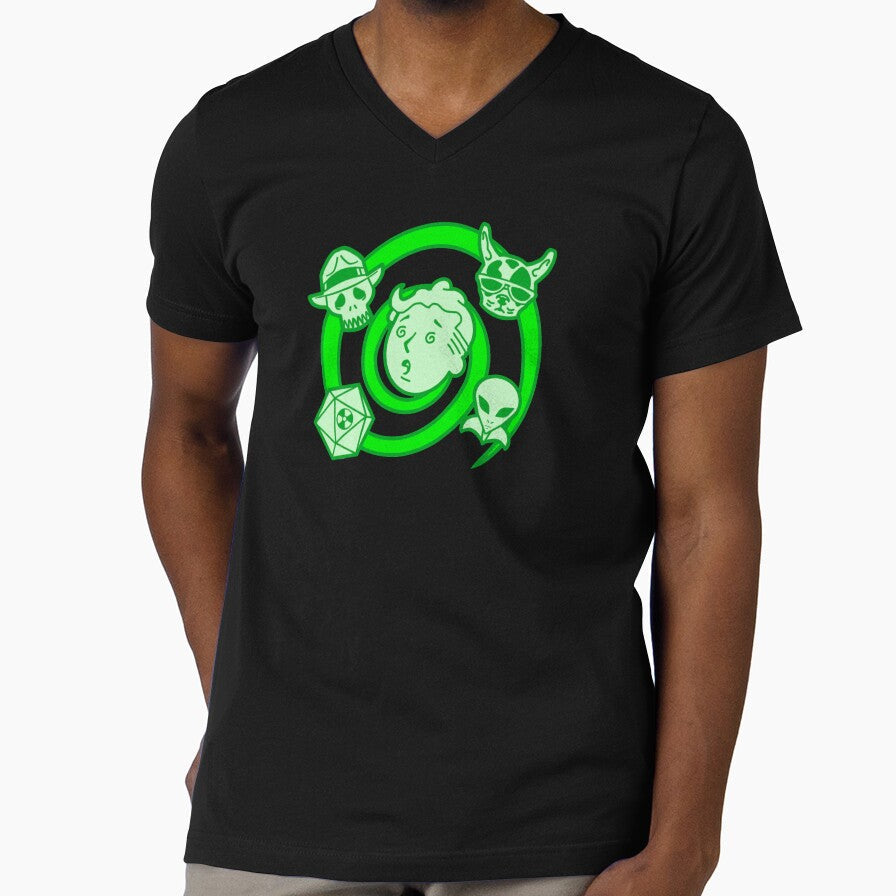 The Wild Wastelanders Trait Icon "Geiger Counter - Adult & Kids T-Shirts, Sweatshirts & Hoodies apparel design preview 1