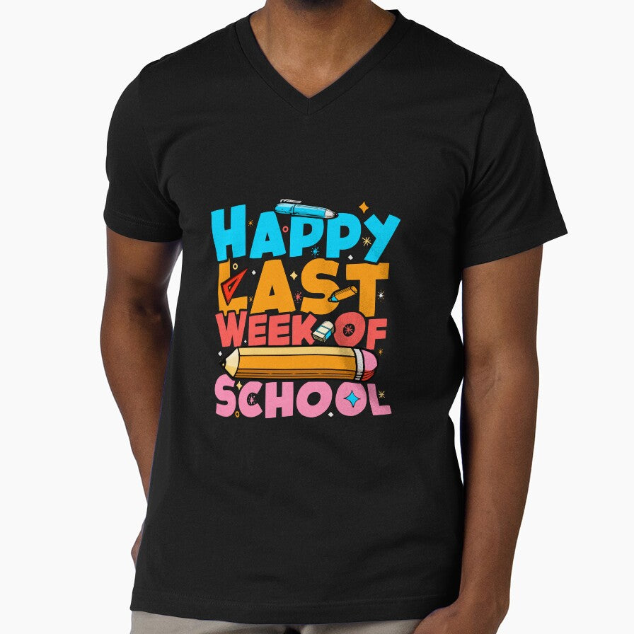 Happy Last Week Of School Student and Teachers by - Adult & Kids T-Shirts, Sweatshirts & Hoodies apparel design preview 1
