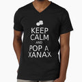 Keep Calm And Pop A Xanax by collegeplace - Adult & Kids T-Shirts, Sweatshirts & Hoodies apparel design preview 1