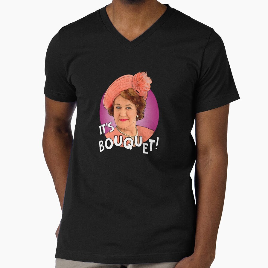 It's Bouquet!! Hyacinth Bucket. Keeping Up - Adult & Kids T-Shirts, Sweatshirts & Hoodies apparel design preview 1