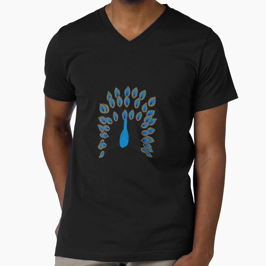 Peacock Fitted TShirt3980 by JonUrbina - Adult & Kids T-Shirts, Sweatshirts & Hoodies apparel design preview 1