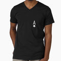 Black and White Ace of Spades card game by - Adult & Kids T-Shirts, Sweatshirts & Hoodies apparel design preview 1