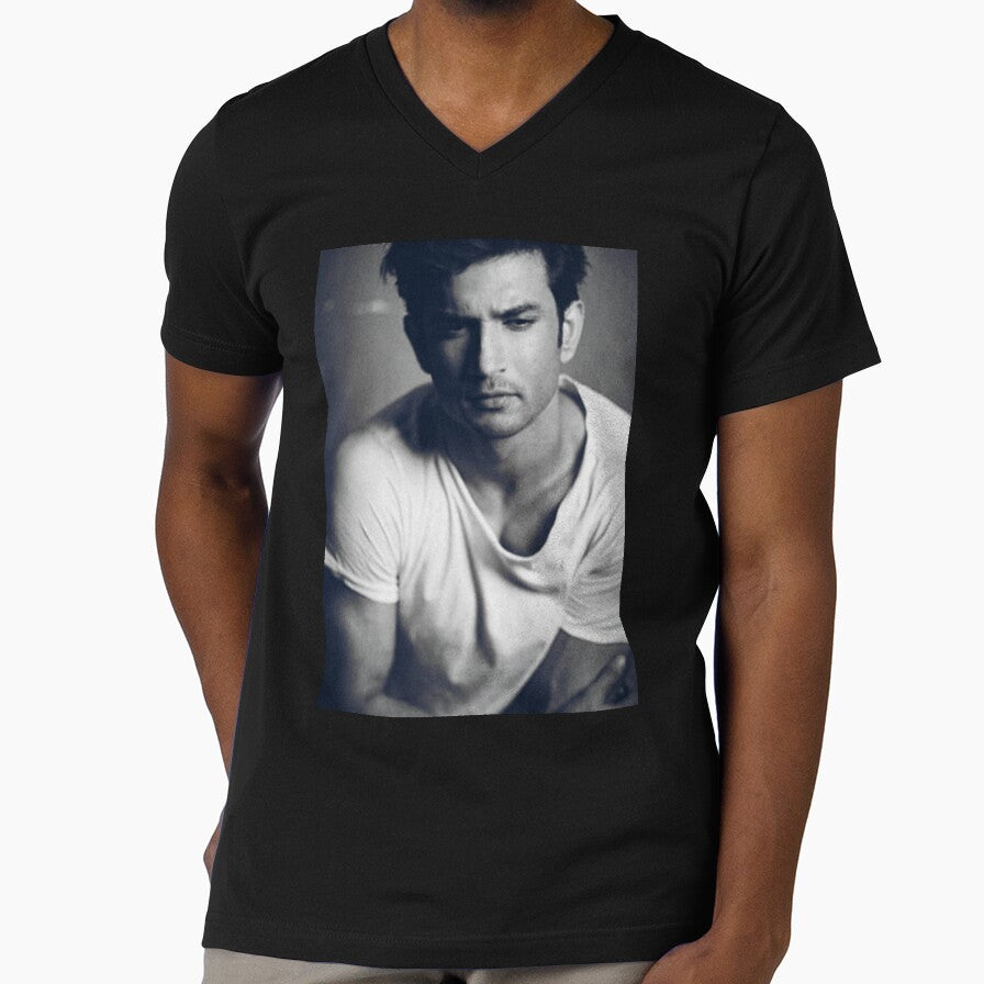 Sushant Singh rajput #live forever by CDSedition - Adult & Kids T-Shirts, Sweatshirts & Hoodies apparel design preview 1