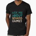 Ask Me About Board Games by medbdj - Adult & Kids T-Shirts, Sweatshirts & Hoodies apparel design preview 1