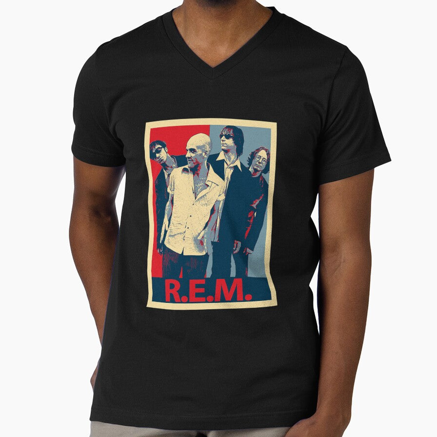 R E M Band by mihaybaronsp - Adult & Kids T-Shirts, Sweatshirts & Hoodies apparel design preview 1