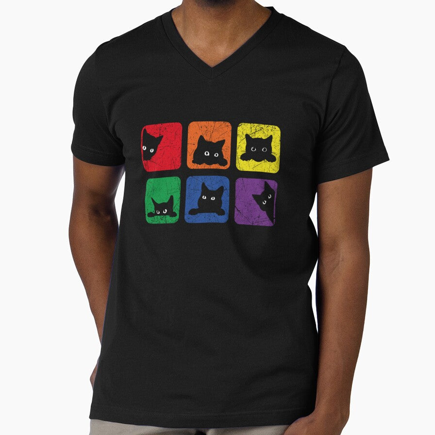 Funny Cats, Pride Cat Lover, Lgbt LGBTQ Purride by - Adult & Kids T-Shirts, Sweatshirts & Hoodies apparel design preview 1