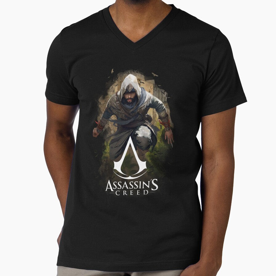 Basim Ibn Ishaq Master Assassin by Area31Studios - Adult & Kids T-Shirts, Sweatshirts & Hoodies apparel design preview 1