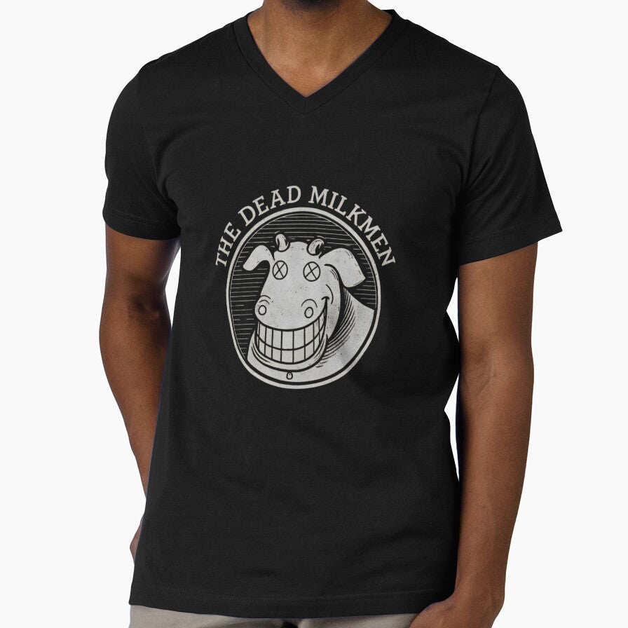 The Dead Milkmen Band by ClaireHelle - Adult & Kids T-Shirts, Sweatshirts & Hoodies apparel design preview 1