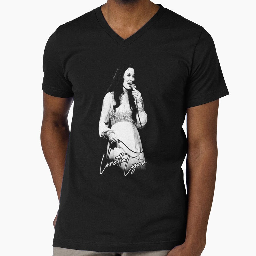 Loretta Lynn by AmauryRossignol - Adult & Kids T-Shirts, Sweatshirts & Hoodies apparel design preview 1