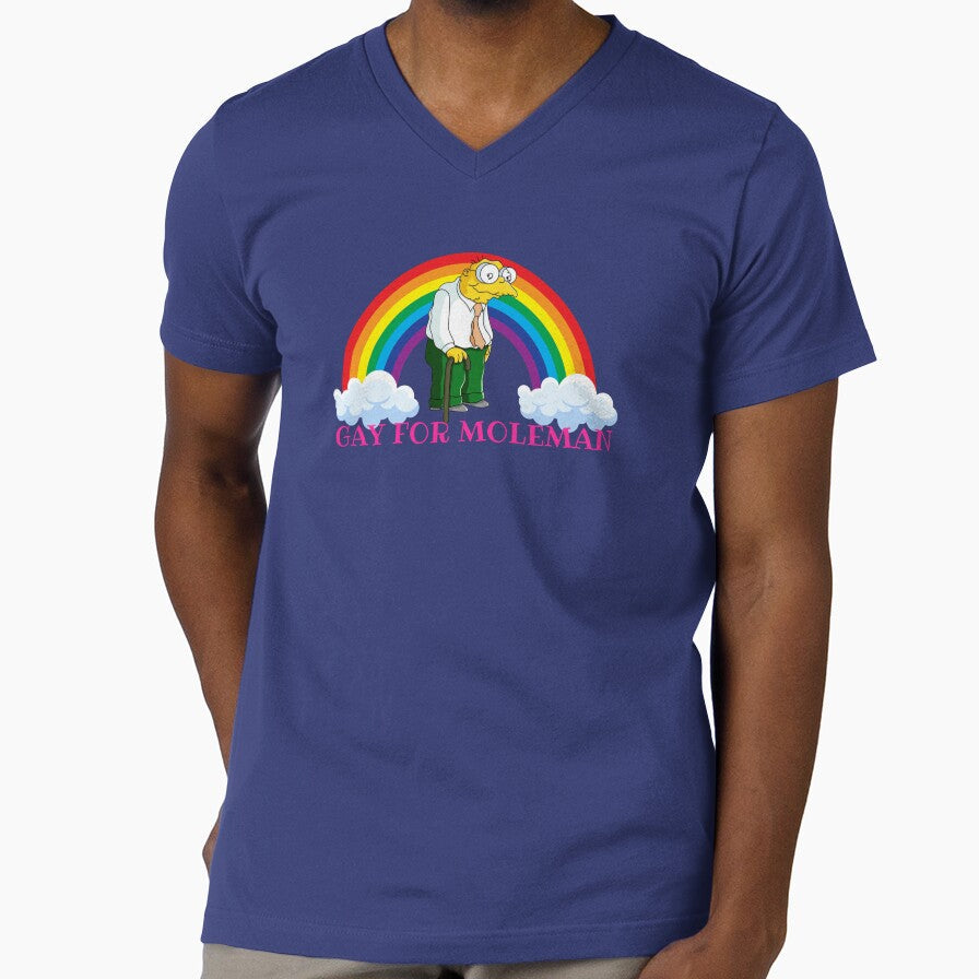 Gay for Moleman by UNK-Fatigues - Adult & Kids T-Shirts, Sweatshirts & Hoodies apparel design preview 1