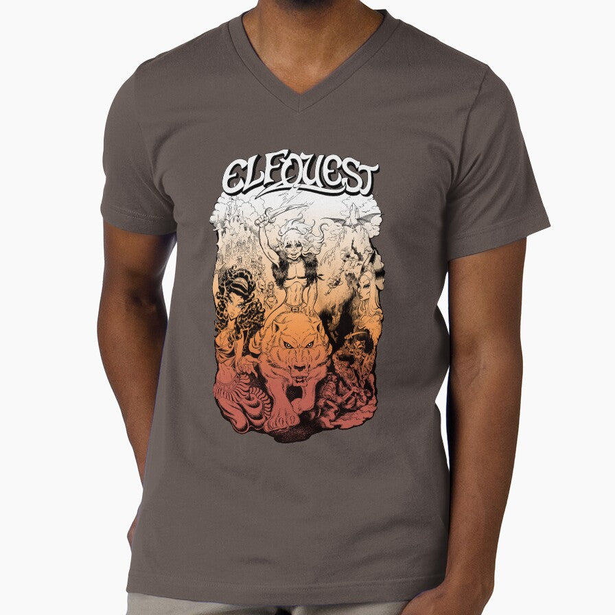 ElfQuest: First Portfolio by - Adult & Kids T-Shirts, Sweatshirts & Hoodies apparel design preview 1