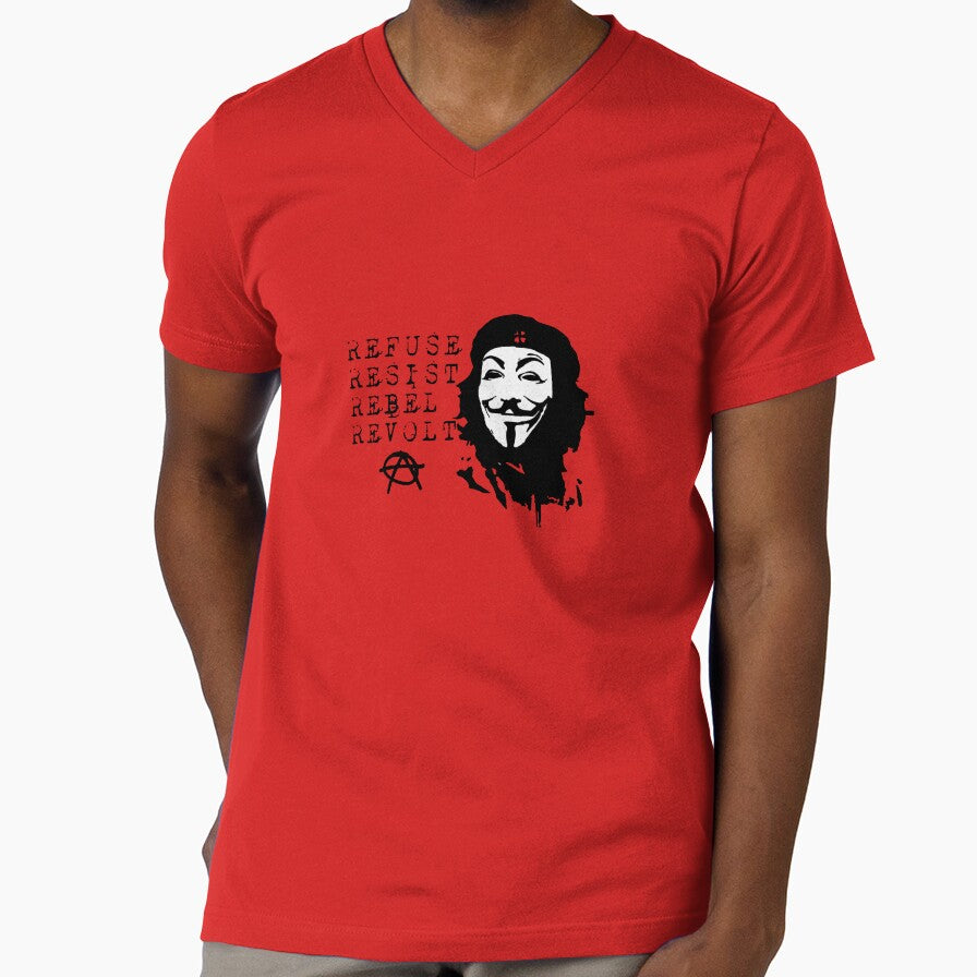 Refuse Resist Rebel Revolt by inkstyl - Adult & Kids T-Shirts, Sweatshirts & Hoodies apparel design preview 1