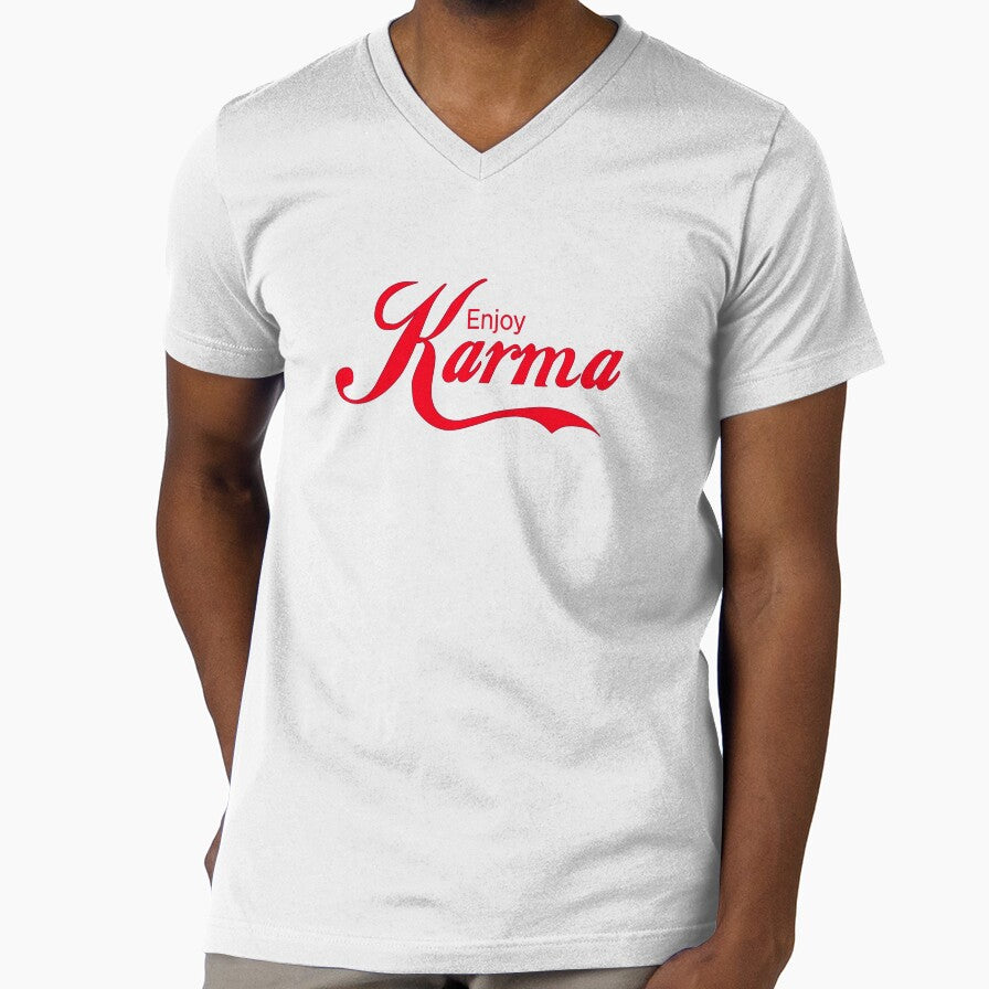 Enjoy Karma by Corinne Alexa Jackson - Adult & Kids T-Shirts, Sweatshirts & Hoodies apparel design preview 1