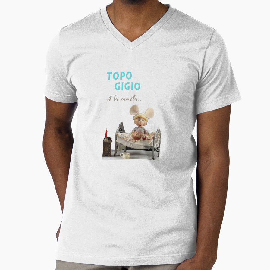 Topo Gigio A la camita by cherie-co - Adult & Kids T-Shirts, Sweatshirts & Hoodies apparel design preview 1