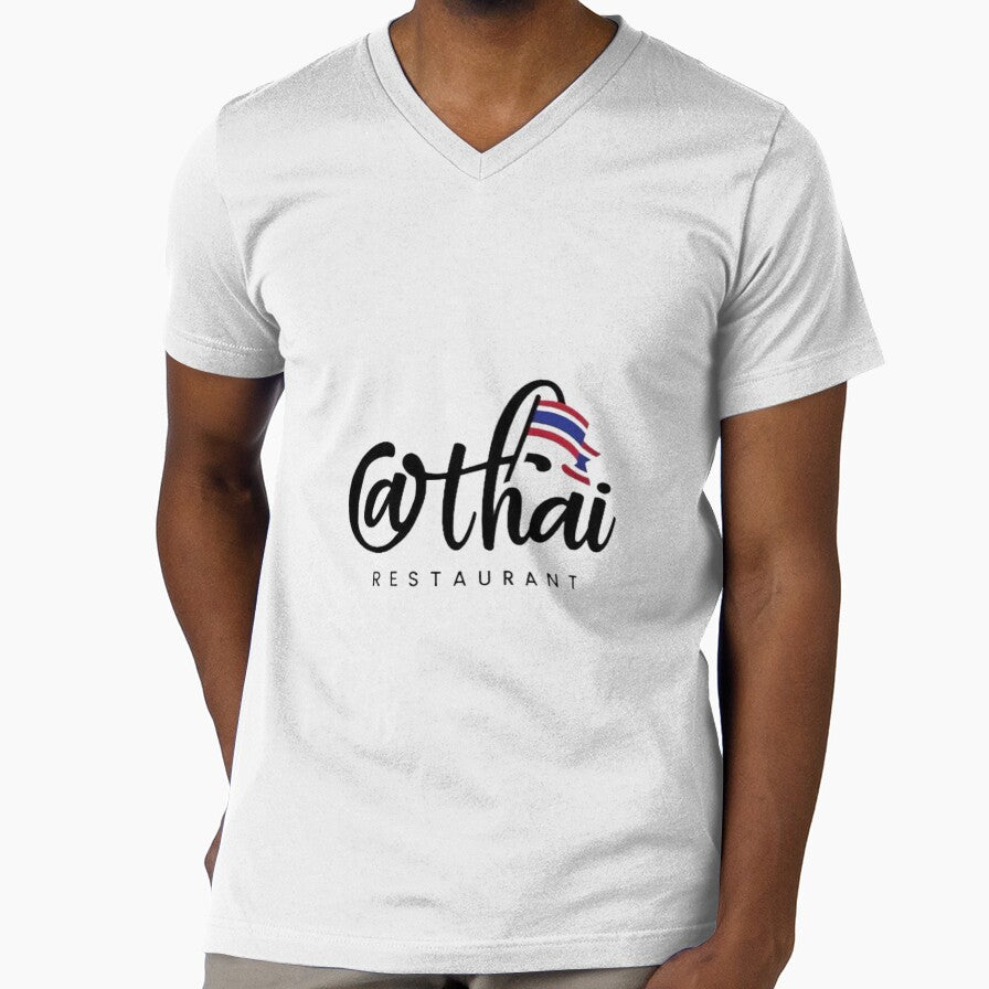 @Thai Restaurant (Black) by Goodyzaa - Adult & Kids T-Shirts, Sweatshirts & Hoodies apparel design preview 1