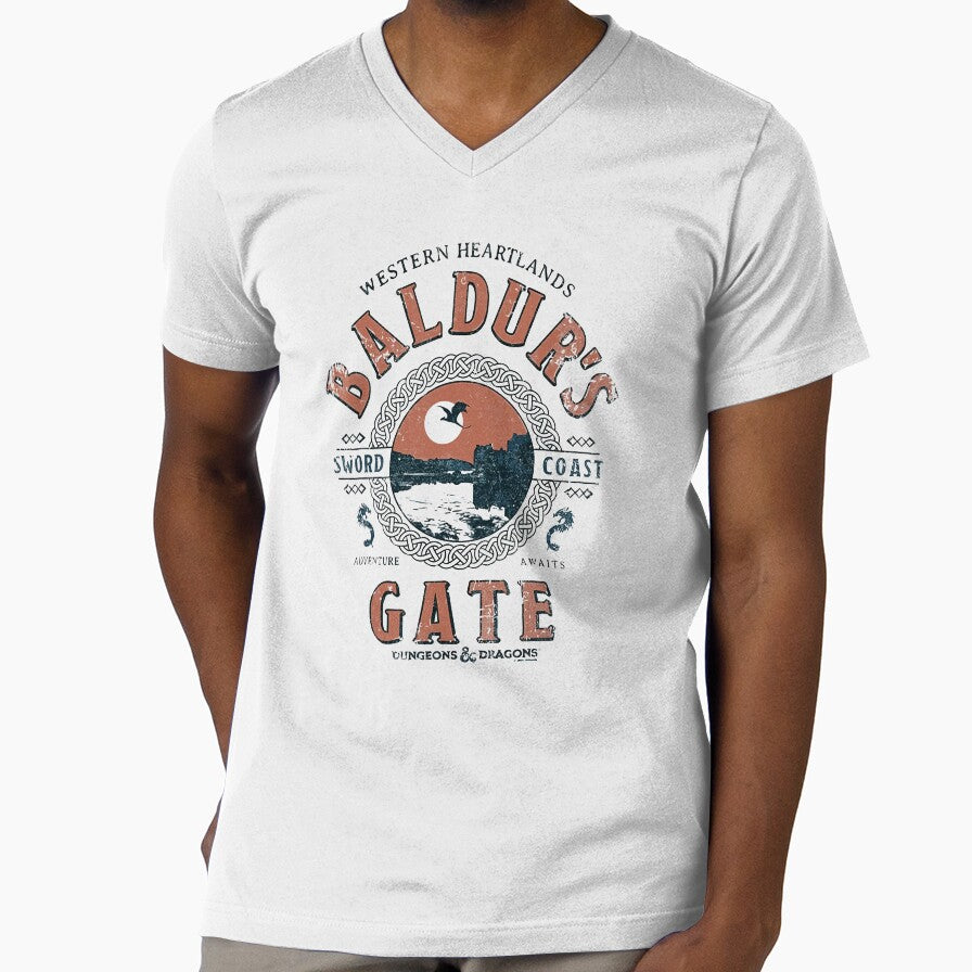 Dungeons Dragons Baldur's Gate by HellayCoriles - Adult & Kids T-Shirts, Sweatshirts & Hoodies apparel design preview 1