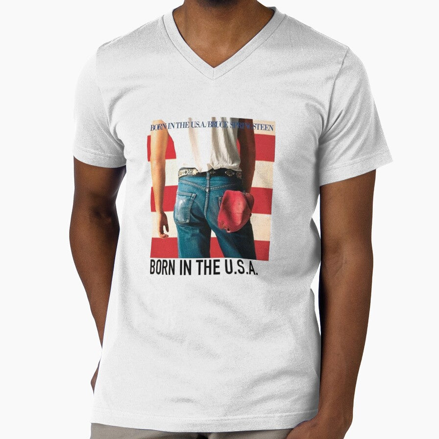 Bruce The Boss Rock Legend by JazzyQueen - Adult & Kids T-Shirts, Sweatshirts & Hoodies apparel design preview 1