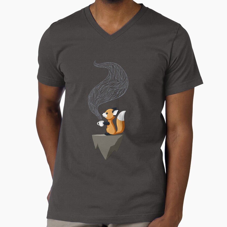 Fox Tea by freeminds - Adult & Kids T-Shirts, Sweatshirts & Hoodies apparel design preview 1