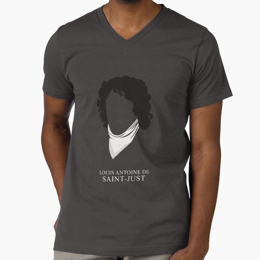 Louis Antoine de Saint-Just by Wahyu Aji Sadewa - Adult & Kids T-Shirts, Sweatshirts & Hoodies apparel design preview 1
