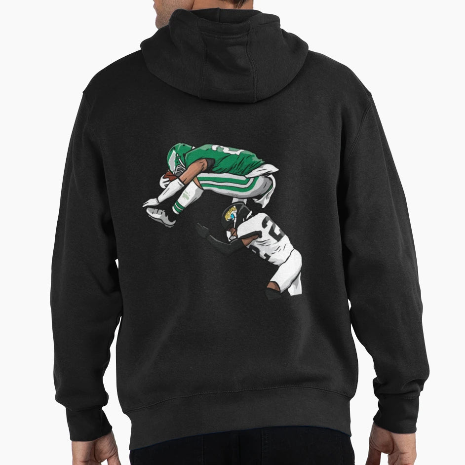 SB Backwards Jump Hoodie - Unique Graphic for Adults - T-Shirt, Sweatshirt, Hoodie