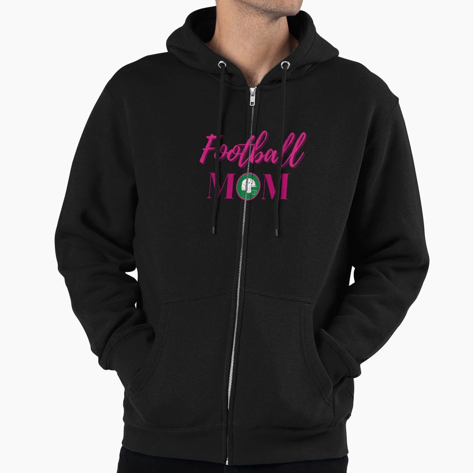 Footbal Mom Hoodie - Unique Graphic Unisex - T-Shirt, Sweatshirt, Hoodie