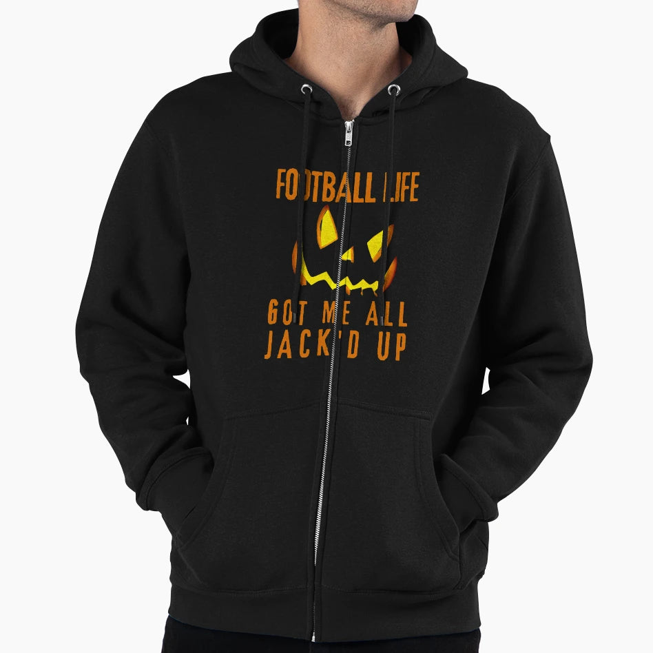 Football Is Calling Halloween Hoodie - Custom Art Print for Adults - T-Shirt, Sweatshirt, Hoodie