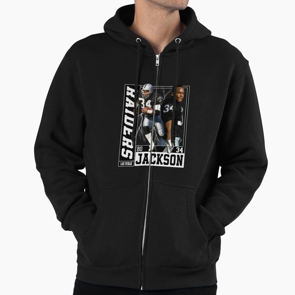 Bo Jackson Hoodie - Trendy Graphic Men Women - T-Shirt, Sweatshirt, Hoodie
