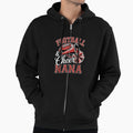 Football Cheer Nana Cheerleader Hoodie - Minimalist Print Men Women - T-Shirt, Sweatshirt, Hoodie