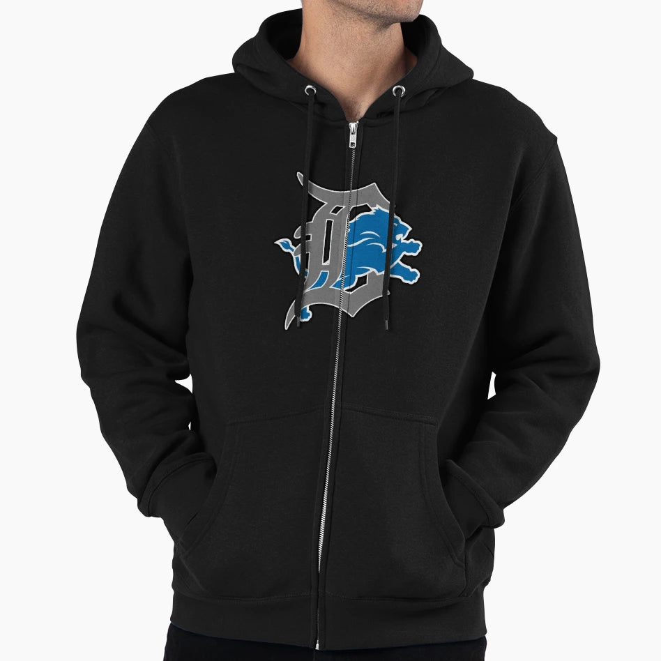 Detroit Lions Hoodie - Fun Novelty Design Men Women - T-Shirt, Sweatshirt, Hoodie