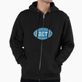 Detroit Football Throwback Hoodie - Novelty Apparel for Adults - T-Shirt, Sweatshirt, Hoodie