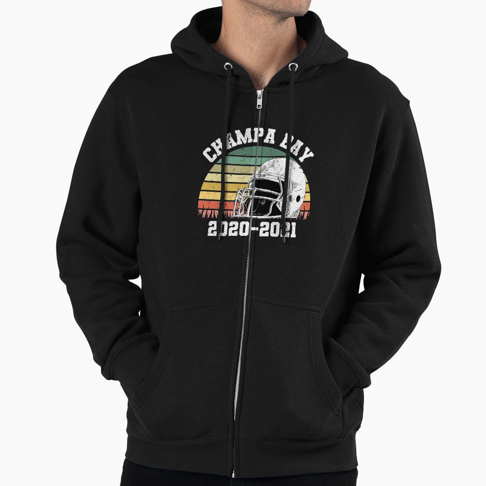 Champa Bay Champions Bay 2020 2021 Hoodie - Aesthetic Graphic Unisex - T-Shirt, Sweatshirt, Hoodie