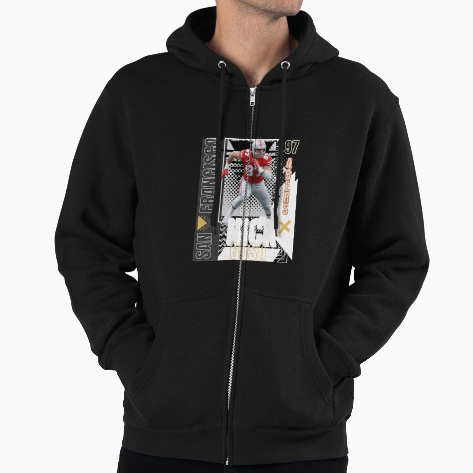 Quarterback Sports American Football Hoodie - Graphic Print Unisex - T-Shirt, Sweatshirt, Hoodie