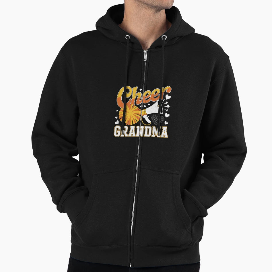 Cheer Grandma Cheerleading Grandmother Hoodie - Novelty Apparel Unisex - T-Shirt, Sweatshirt, Hoodie
