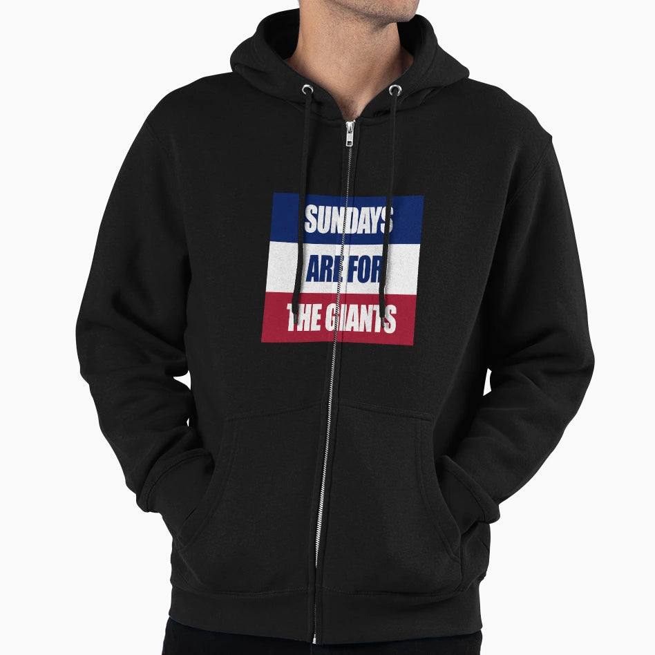 Sundays Are Giants Hoodie - Novelty Apparel for Adults - T-Shirt, Sweatshirt, Hoodie