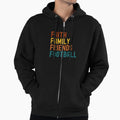 Faith Family Friends Football Hoodie - Trendy Graphic for Adults - T-Shirt, Sweatshirt, Hoodie