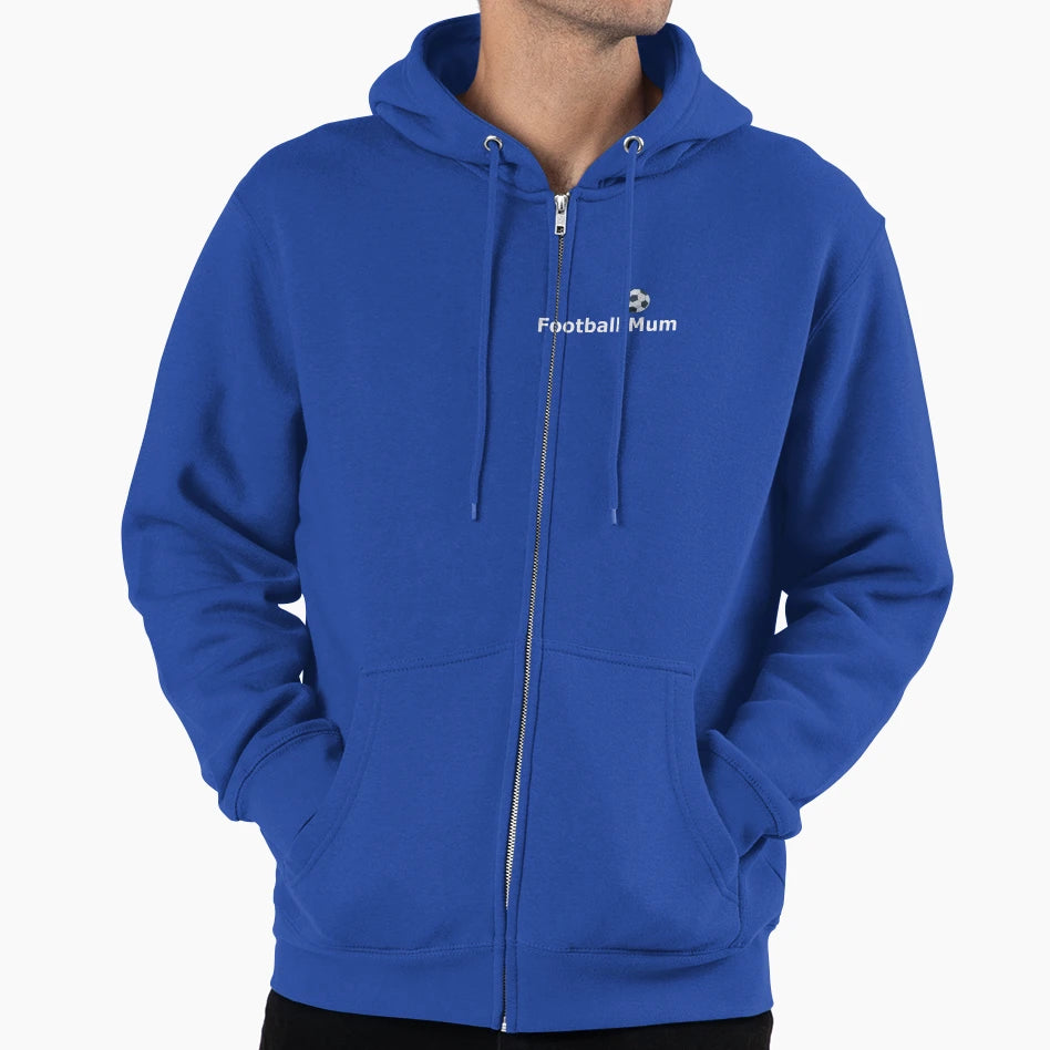 Football Mum Hoodie - Casual Everyday Wear Men Women - T-Shirt, Sweatshirt, Hoodie