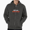 Lets Go Draft Pick Cle White Orange Hoodie - Graphic Print for Adults - T-Shirt, Sweatshirt, Hoodie