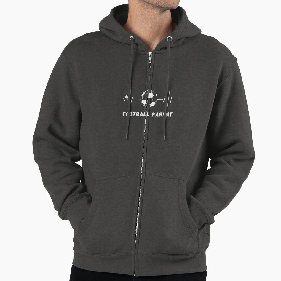 Football Parent Hoodie - Custom Art Print Men Women - T-Shirt, Sweatshirt, Hoodie