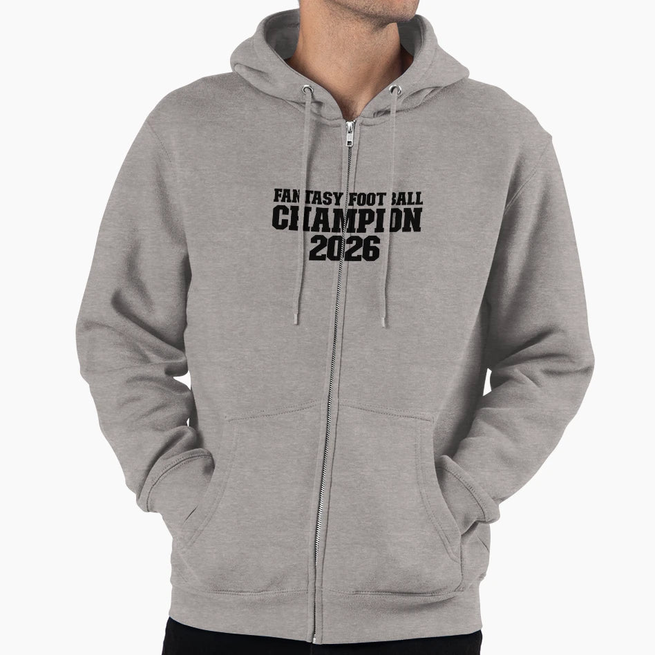 Fantasy Football Champion 2026 Fantasy Hoodie - Aesthetic Graphic Unisex - T-Shirt, Sweatshirt, Hoodie