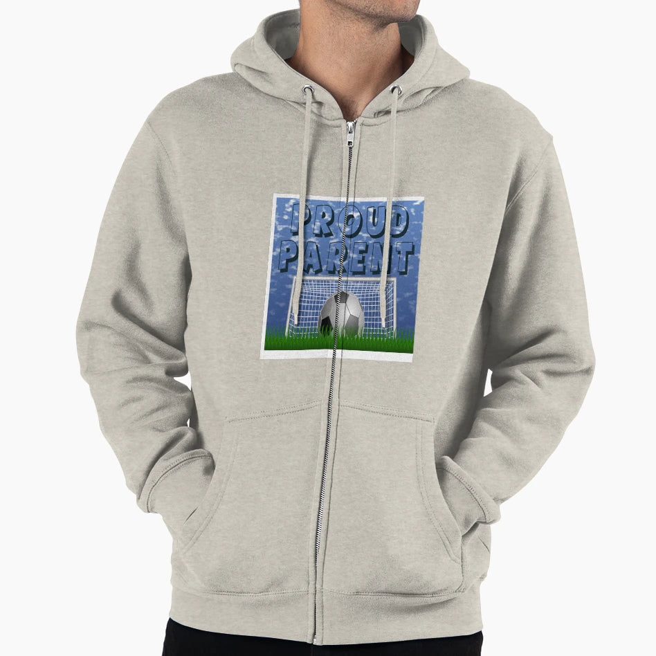 Proud Soccer Parent Hoodie - Aesthetic Graphic for Adults - T-Shirt, Sweatshirt, Hoodie
