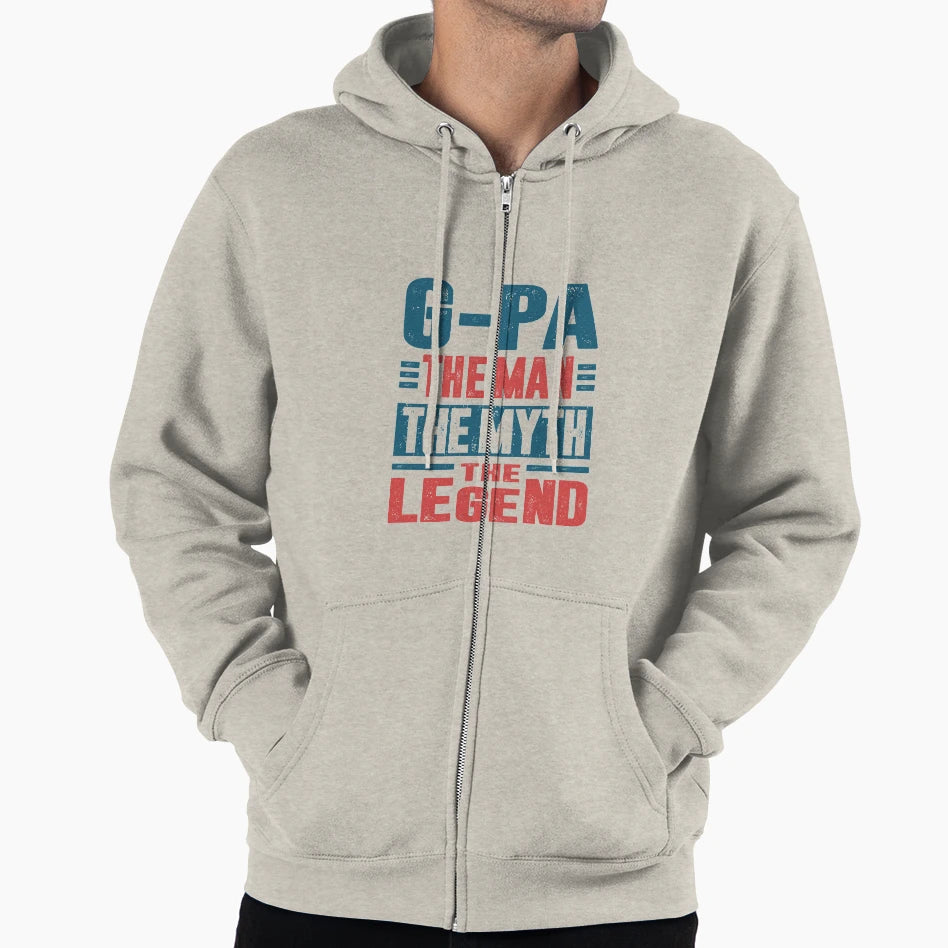 G Pa Myth Hoodie - Graphic Print Unisex - T-Shirt, Sweatshirt, Hoodie
